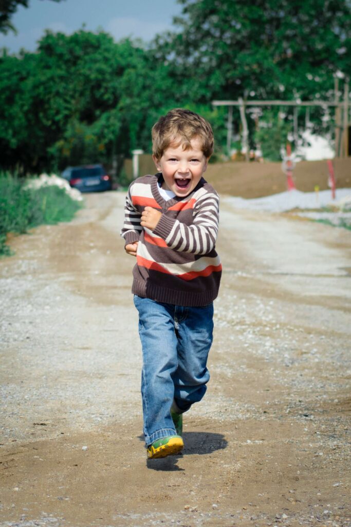 An image of a happy child.